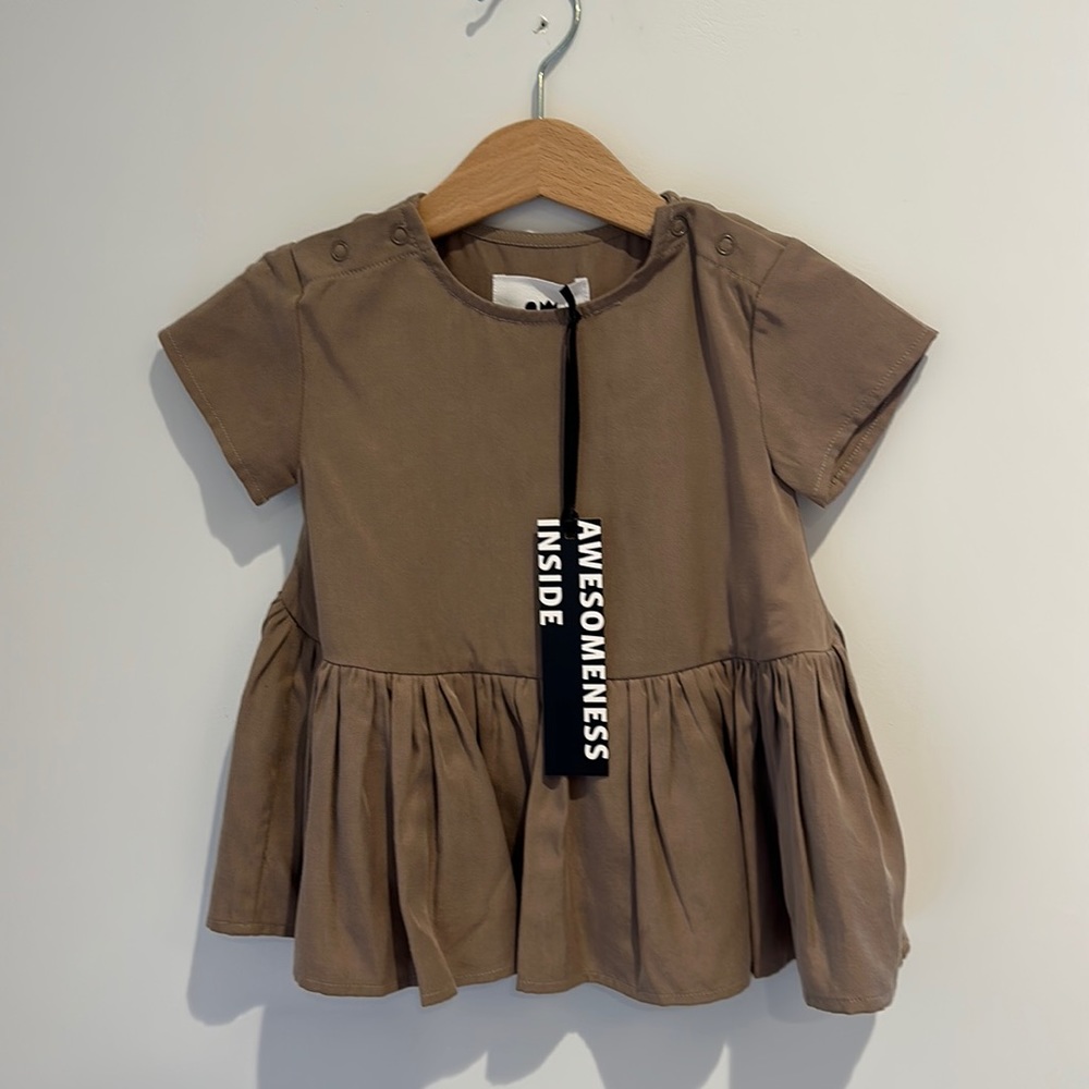 NWT Omami Mini Baby hi-low tent dress